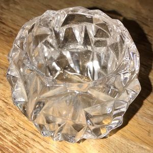 Tiffany and Co. Crystal Candle Holder